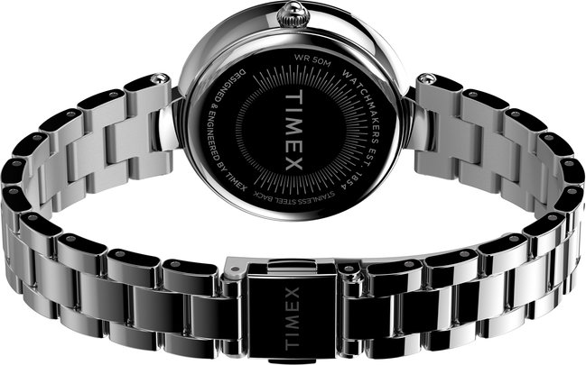 Luxusní City Collection hodinky, Navy, Stříbrná barva, UNI