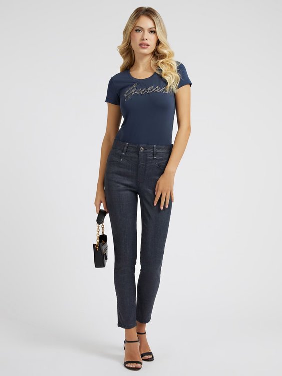 Módní Adriana triko, Modrá, Navy barva, 2023