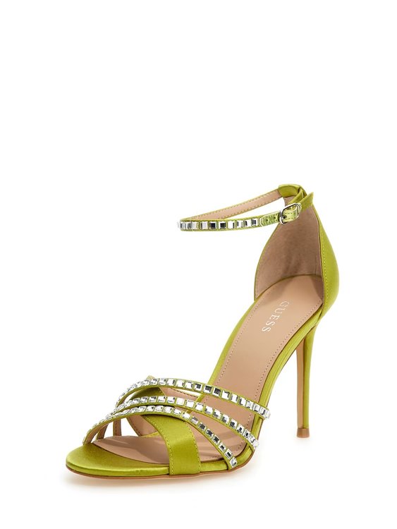 GUESS – Kadisha sandály, Zelená barva