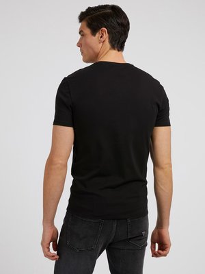 Core triko – GUESS, Černá barva Muži