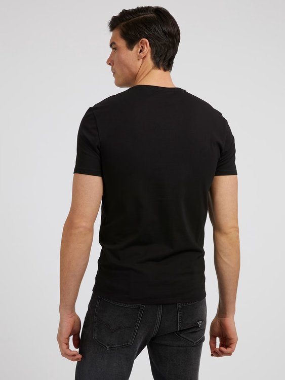 Core triko – GUESS, Černá barva Muži