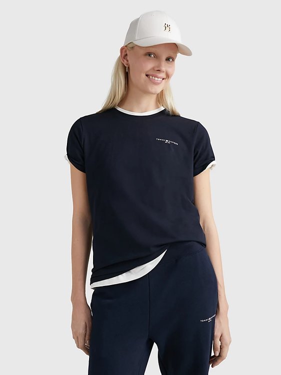 Tommy Hilfiger – 1985 Mini Corp triko, Navy barva