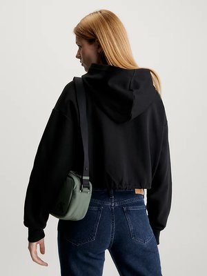 Embossed Monologo mikina – Calvin Klein Jeans, Černá barva Ženy