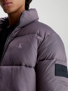 Luxusní Ripstop Puffer bunda, Fialová barva, S, M, L, XL