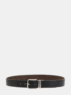 Reversible pásek – GUESS, Černá, Hnědá barva Muži