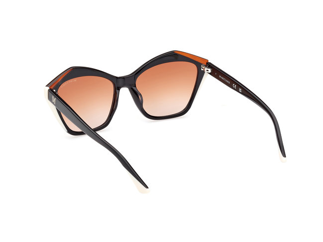 Módní Sluneční brýle, Černá barva, 2023