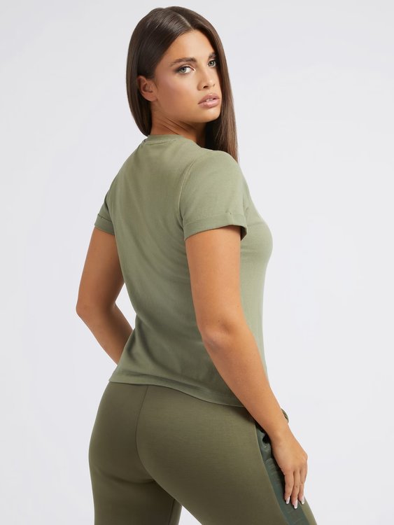 Dianna triko – GUESS, Khaki barva Ženy