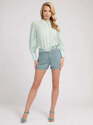 Módní Ryann cargo šortky, Modrá, Zelená barva, 2022