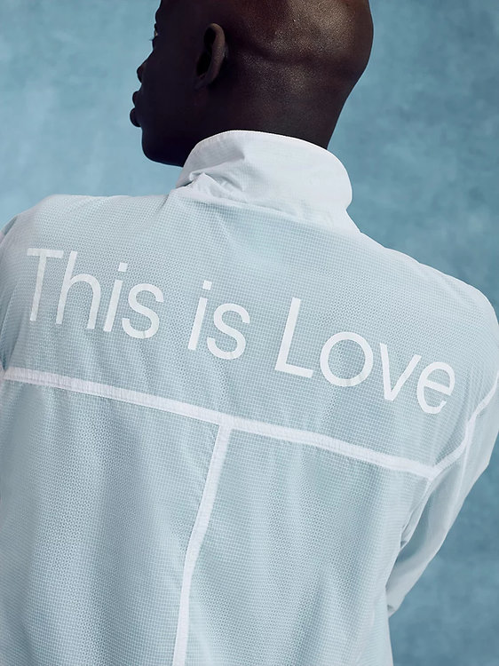 Módní Transparent větrovka, Modrá barva, 2022