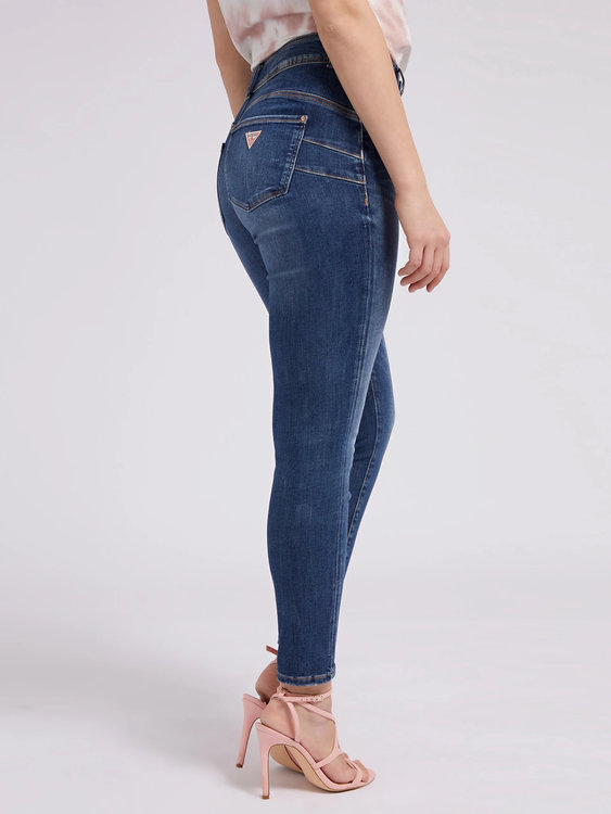 Shape up jeans Modrá barva Ženy
