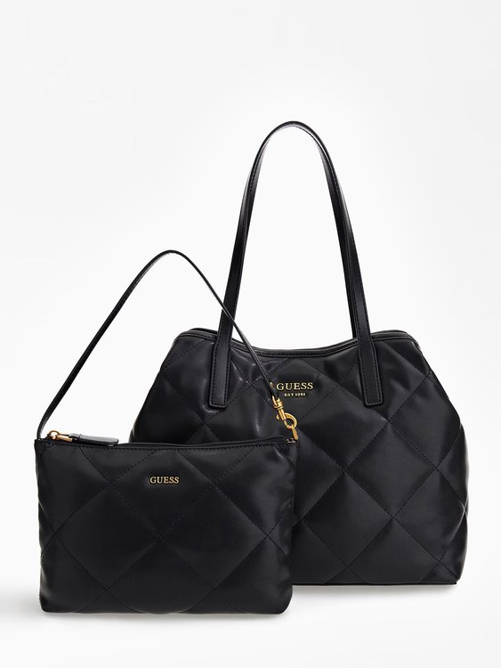 Luxusní Vikky kabelka, Černá barva, T/U