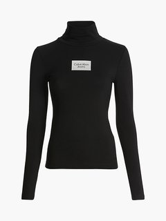 Box Logo triko Černá barva Ženy