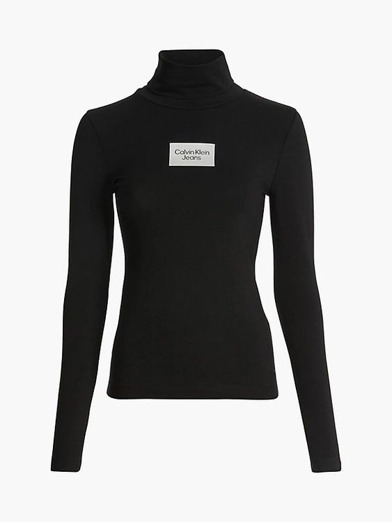 Box Logo triko Černá barva Ženy