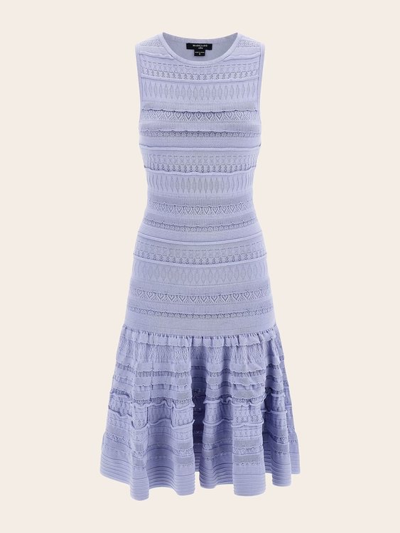 Luxusní Bethany šaty, Fialová barva, S