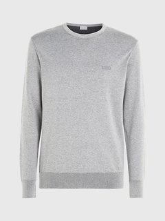 Cotton Silk Blend svetr Šedá barva Muži