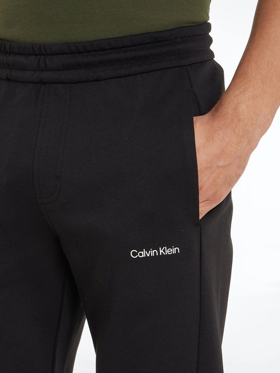 Luxusní Micro Logo tepláky, Černá barva, S, M, L, XL