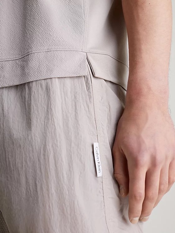 Módní Textured Gym triko, Béžová, Krémová, Šedá barva, 2024