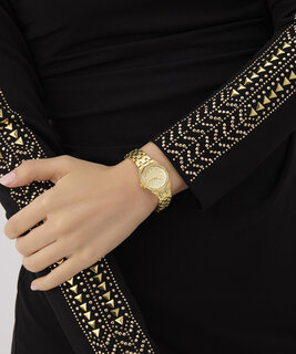 GUESS, Zlatá barva Pixie hodinky