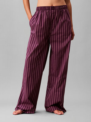 LV00QS7597-4I7 kalhoty COVERED WB POPLIN PANT – Calvin Klein Underwear Ženy