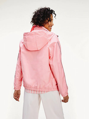 Lehká bunda – Tommy Hilfiger, Růžová barva Ženy