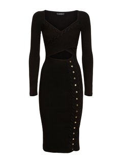 Amber šaty Černá barva Ženy