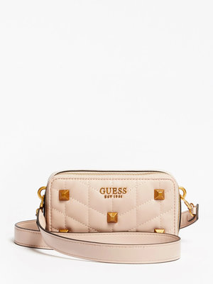 Guess – Brera triple crossbody, Růžová barva