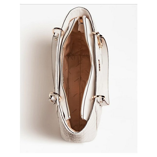 Módní Noelle kabelka, Bílá barva, 2022