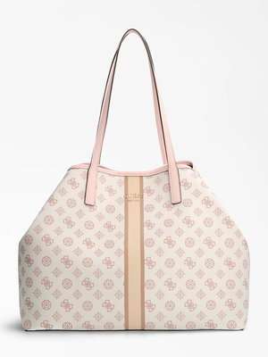 Guess – Vikky tote kabelka, Bílá barva