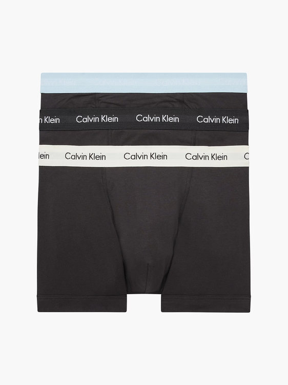 Módní Cotton stretch boxery 3ks, Černá barva, 2022