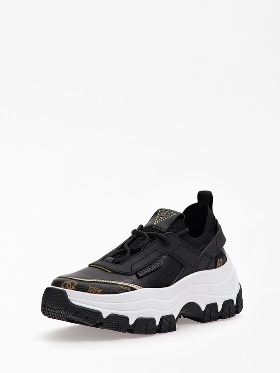 Guess – Braydin tenisky, Černá barva