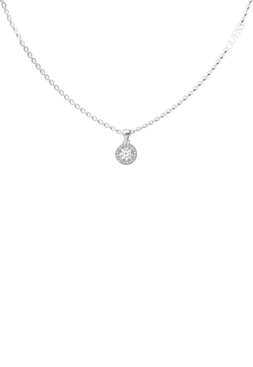 Guess – JUBN02245JWRHT/U-silver NÁHRDELNÍK
