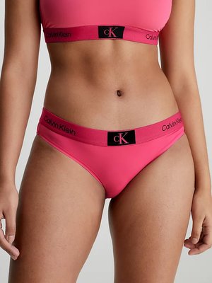 1996 Micro bikiny – Calvin Klein Underwear, Růžová barva Ženy