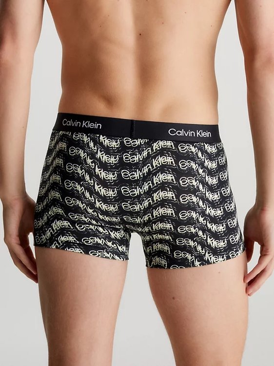 Módní CK 96 Cotton boxery, Bílá, Černá barva, 2024