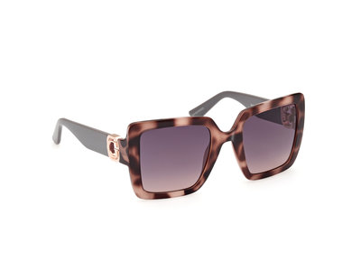 GUESS, Hnědá, Zvířecí  barva Sluneční brýle
