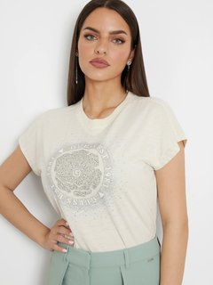 Luxusní Zebra triko, Béžová barva, XS, S, L