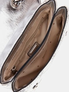 Luxusní Giully Mini 2 crossbody, Stříbrná barva, T/U