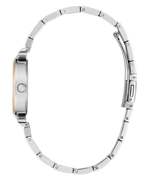 Módní Array hodinky, Růžové zlato, Stříbrná barva, 2024