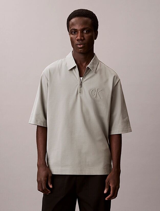 Polo triko Zelená barva Muži