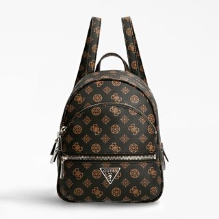 Luxusní Manhattan batoh, Černá, Hnědá barva, T/U/1