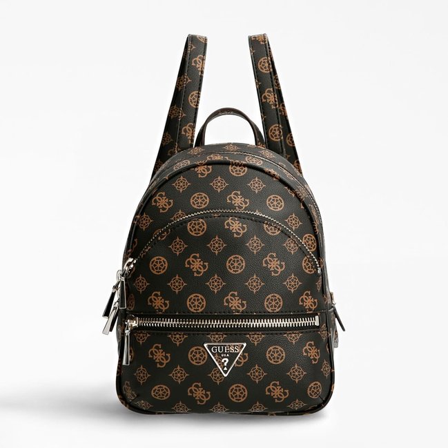 Luxusní Manhattan batoh, Černá, Hnědá barva, T/U/1