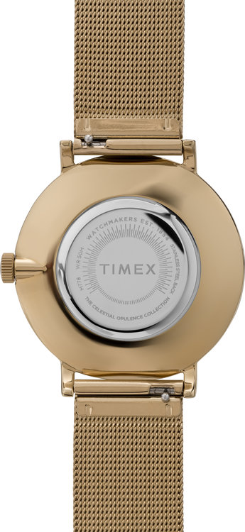 TIMEX TW2U67100-Gold-Tone HODINKY