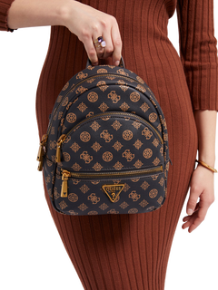 Luxusní Manhattan batoh, Hnědá barva, T/U