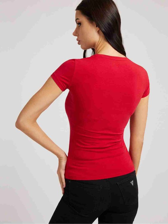 Luxusní Front logo tričko, Červená barva, XS, S, M, L, XL 1