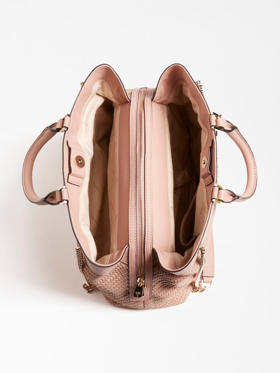 Luxusní Downtown kabelka, Růžová barva, T/U