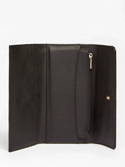 Módní Atene peněženka, Černá barva, 2022