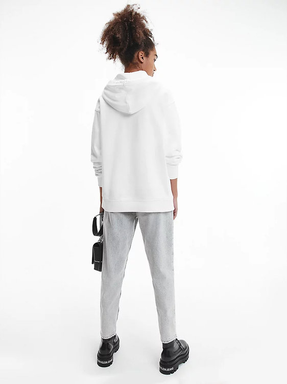 Shiny logo mikina Bílá barva Ženy