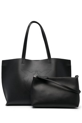 Luxusní Everyday kabelka, Černá barva, U