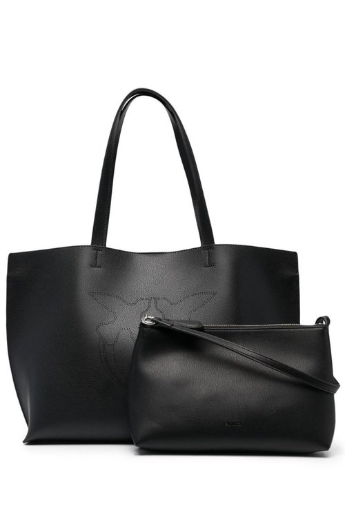 Luxusní Everyday kabelka, Černá barva, U