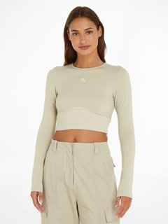 Luxusní Milano top, Zelená barva, L 1