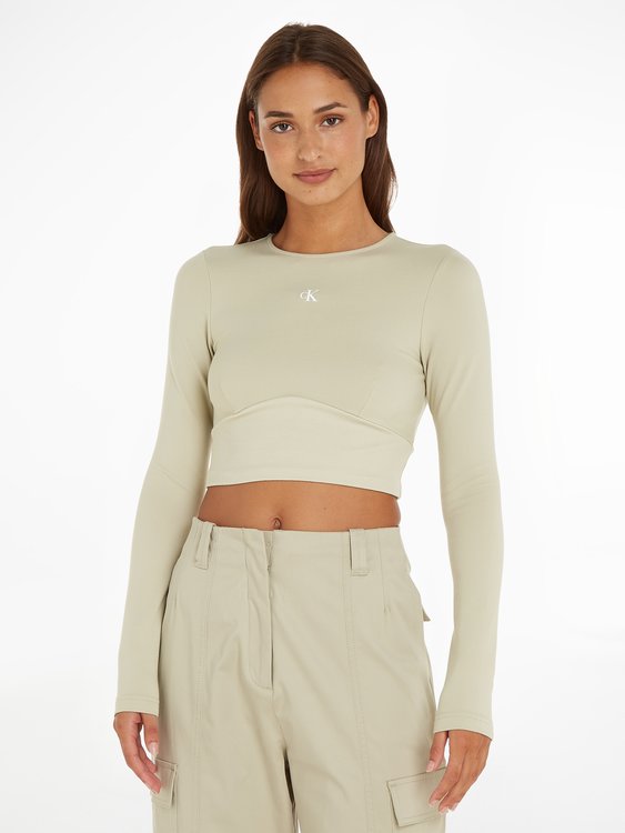 Luxusní Milano top, Zelená barva, L 1